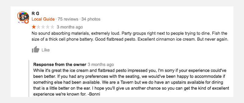 Respond To Online Negative Reviews